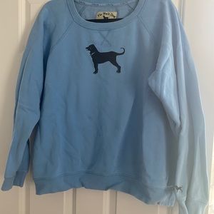 Crewneck Black Dog Sweatshirt